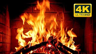 🔥 Fireplace Ambiance with Crackling Fire and Cozy Burning Logs for Relaxing Christmas ASMR Fire TV [upl. by Eerolam]