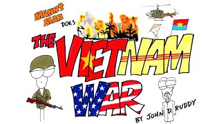 Vietnam War in 13 Minutes  Manny Man Does History [upl. by Ahseniuq]