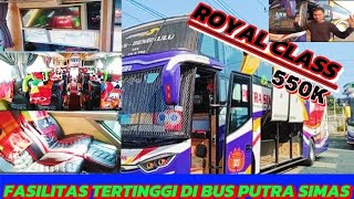 KASTA TERTINGGI DI BUS PUTRA SIMAS ❗ MEDANBENGKULU DENGAN FASILITAS MEWAHLEGRES ROYALS CLASS 22 [upl. by Publea]