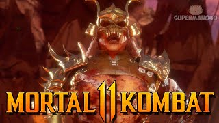 Shao Kahn Disrespects Opponent  Mortal Kombat 11 quotShao Kahnquot Gameplay [upl. by Toney]