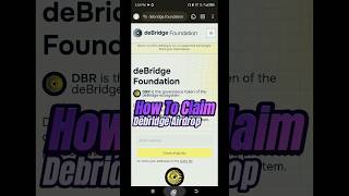 How to Easily Claim Your Debridge Airdrop [upl. by Evanne]