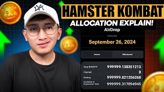 HAMSTER KOMBAT  AIRDROP ALLOCATION EXPLAIN  TAGALOG [upl. by Sands702]