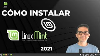 Como Instalar Linux Mint  Guía paso a paso del proceso de instalación desde USB [upl. by Gosney538]