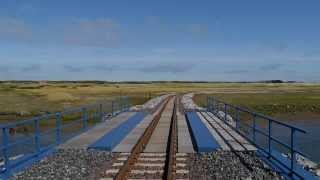 Streckenvideo Wangerooger Inselbahn rückwärts HD [upl. by Wind]