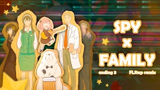 SPY x FAMILY Season 2  Ending FLStep remix [upl. by Ykcub]