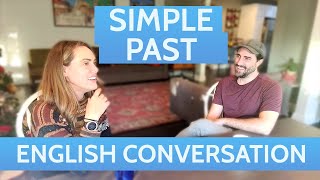 American English Conversation Using Simple Past  Breaking English [upl. by Atsilac]