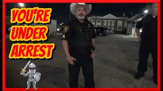 Fort Worth Frauditor Plays FAFO at Police Department and Gets Trespassed and Arrested [upl. by Samuel]