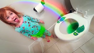 Adley caught a Leprechaun St Patricks Day Morning Routine and GOLD TRAP 🌈 [upl. by Tnelc]