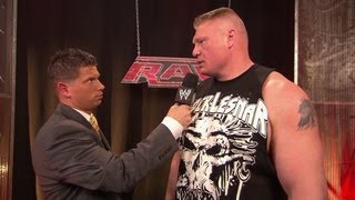 Brock Lesnar describes what hell do to John Cena at [upl. by Peacock]