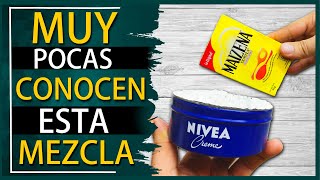 Mezcla Una Cucharada De Maizena En Crema Nivea Estarás Muy Feliz Al Ver Los Resultados En El Rostro [upl. by Cally]