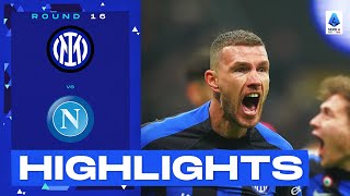 InterNapoli 10  Inter defeat the league leaders  Goal amp Highlights  Serie A 202223 [upl. by Helen]