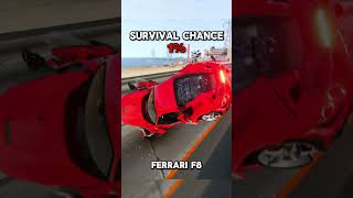 Realistic Survival Chance Crashes 2  BeamNGdrive [upl. by Chrystal]