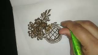 Beautiful patches mehndi design easy amp simple latest heena patches mehndi [upl. by Anitniuq]