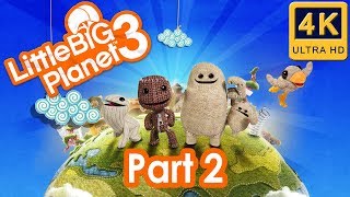 LittleBigPlanet 3 Walkthrough  Part 2  Prologue  Needlepoint Peaks [upl. by Asnerek247]