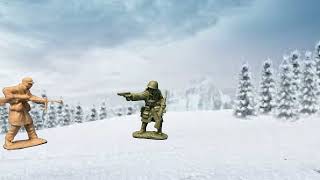 Short stop motion test Winter White War by Wolf Platoon [upl. by Dronel256]