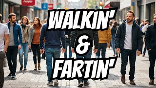 Silent but Deadly Farting while Walking [upl. by Deborath286]