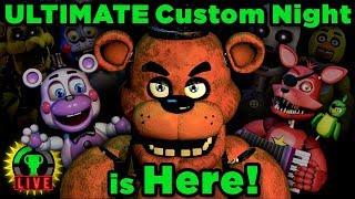 FNAF Ultimate Custom Night  All My Friends Are HERE FNAF 6 [upl. by Clementas52]