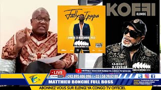 Droit De Réponse LAURANT SOCOCO Ayé Na Ba Preuves KOFFI OLOMIDE Va Joué Avant FALLY IPUPA à UARENA [upl. by Marcia]