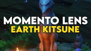 Use the Momento Lens to investigate the Earth Kitsune in Genshin Impact [upl. by Nyvek]