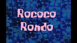 SpongeBob Production Music Rococo Rondo [upl. by Mattie]