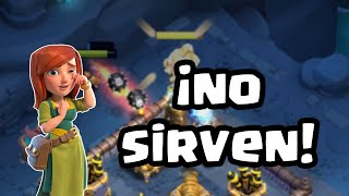 APROVECHA LOS ERRORES de diseño en la aldea Nocturna de Clash of Clans Bh10 [upl. by Bertina]