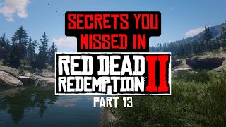 Secrets You Missed In Red Dead Redemption 2 [upl. by Hamirak60]