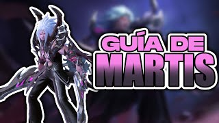 ✂️GUÍA De MARTIS✂️MARTIS MOBILE LEGENDS MOBILE LEGENDS  MARTIS En Menos de 3 minutos [upl. by Llerroj342]