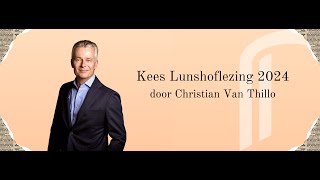 Kees Lunshoflezing door Christian Van Thillo executive chairman DPG Media [upl. by Jeanie894]