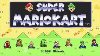 Super Mario Kart Music SNES  Title Screen [upl. by Narra]