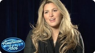 Isabelle Pasqualone Road To Hollywood Interviews  AMERICAN IDOL SEASON 12 [upl. by Erie]