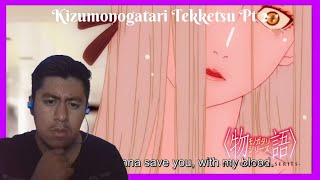 Who is This😮🧛‍♀️  Reaction to Kizumonogatari Tekketsu Part 2 [upl. by Siwel]