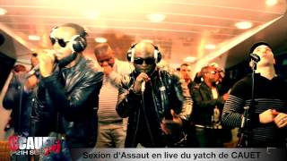 Sexion dAssaut en live du yacht de chez CAUET  NMA 2013  CCauet sur NRJ [upl. by Nayrbo253]