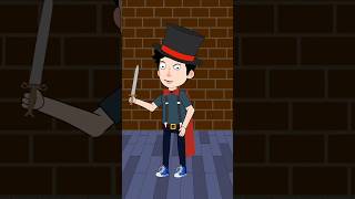 when magician swallow a sword animation meme animatiomeme funnyshots tranding [upl. by Mischa]