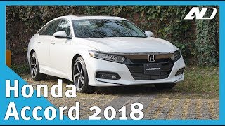 Honda Accord Sport 2018  Start Up And Review [upl. by Nolly540]