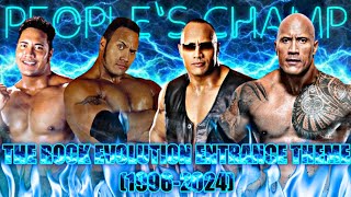 THE ROCK EVOLUTION THEME SONG 19962024 [upl. by Bettzel]