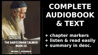 The Babylonian Talmud Book 10 ❤️ By Michael L Rodkinson FULL Audiobook [upl. by Nera]