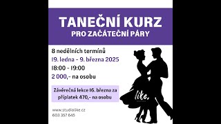 TANEČNÍ KURZY PRO PÁRY [upl. by Naj]