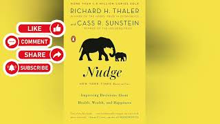 🌟 Nudge by Cass R Sunstein Richard H Thaler and Richard Thaler BOOK SUMMARY  Key Takeaways [upl. by Jone]