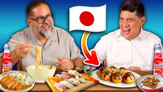 Mexican Dads Try Japanese Food [upl. by Colas]