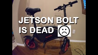 DEAD JETSON BOLT SCOOTER [upl. by Leitman]