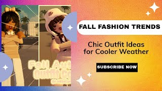 Berry Avenue Fashion Trends FALL  AUTUMN P14 🍁 Bloxburg codes amp Brookhaven Codes roblox trends [upl. by Tiphani]