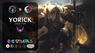 Yorick Top vs Yone  KR Master Patch 146 [upl. by Lehacim]