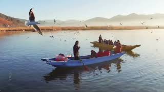 LuGu Lake an amazing place to visit in ChinaAbztrip [upl. by Lali989]