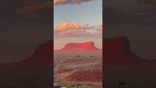 【Arizona】The evening twilight time view from the Gouldings Lodge ①  Monument Valley in Sept 2024 [upl. by Nyad]