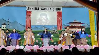 Damphu Middle Secondary School  Boedra dance 9 A 2024 [upl. by Godfree]