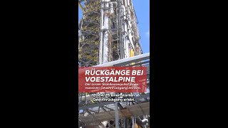 Voestalpine meldet massiven Gewinnrückgang [upl. by Damali]