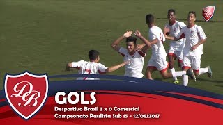 Sub 15 do Desportivo Brasil goleia o Comercial por 3 x 0 no Campeonato Paulista Sub 15 [upl. by Maggee]