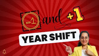 Year Shift in SAP  1 amp 1 Year Shift concept  Fiscal amp NonFiscal in Fiscal Year Variant [upl. by Anaj403]