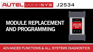 J2534 Use For Module Replacement and Programming [upl. by Andert]