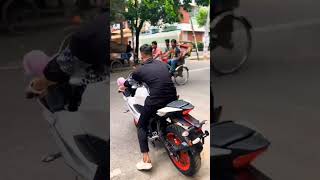 R15m White colourshortvideo r15 r15v4 shorts funny trending bike love [upl. by Gloria]